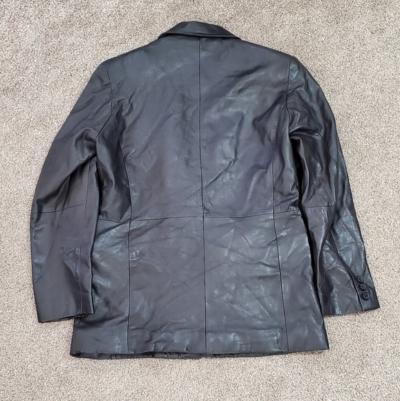 💙Genuine Leather Jacket - Picture 2 of 5